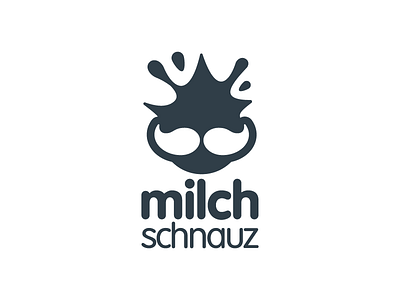 Logo Milchschnauz milk mustache