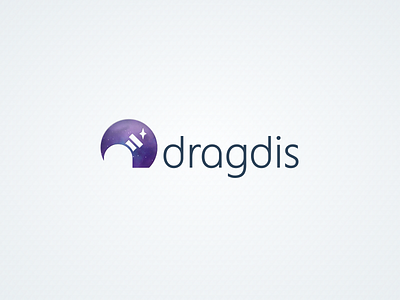 Logo Dragdis discovery galaxy logo search vector