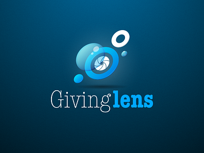 Logo Givinglens lens optical photography