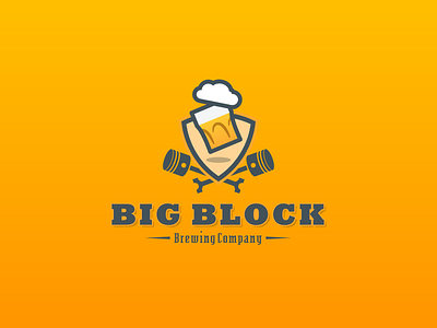 Logo Bigblock beer big block brewery motor