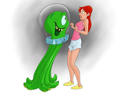 Alien Encounter illustration