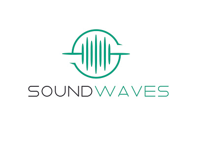 SOUND WAVES SHAPED LETTER S branding graphic design letter s logo logo design logotype minimalistic music sound waves