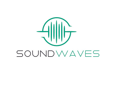 SOUND WAVES SHAPED LETTER S