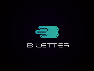 LETTER B LOGO b letter blue branding company creative design fast graphic design illustration letter b logo logotype minimalistic template
