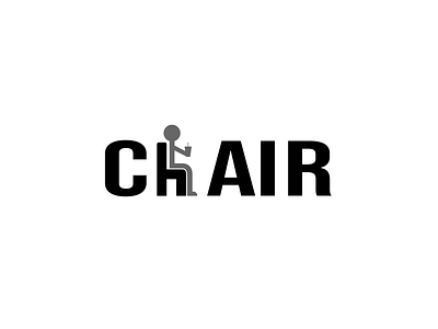 Chair Logo chair design logo logotype person