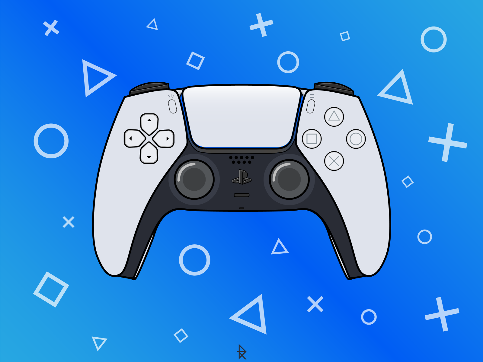 PS5 Controller by NEKRON on Dribbble