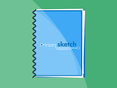 Sketchbook illustration sketching vector