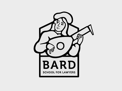 Bard Logo Proof branding identity illustration illustrator logo vector