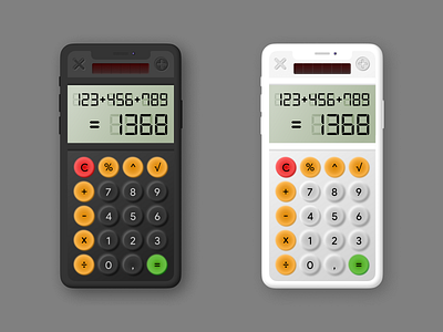 DailyUI - Day 04 - Calculator