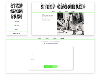 Portfolio Steef Crombach portfolio webdesign website