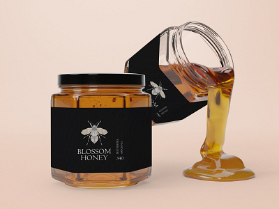 Bee Logo and Jar label