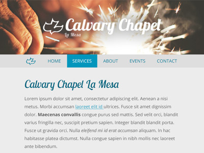 Calvary Chapel Mobile Site
