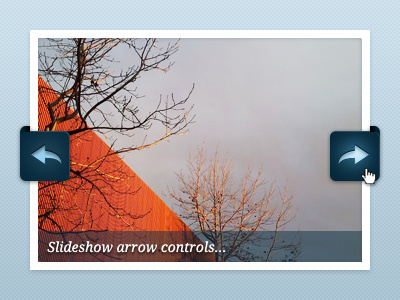 Slideshow arrows