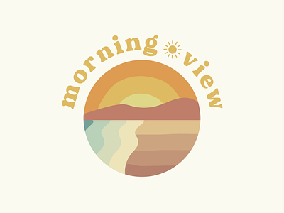 Morning View Logo Concept branding icon logo logo design
