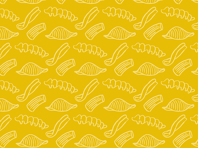 Pasta Party illustration pattern