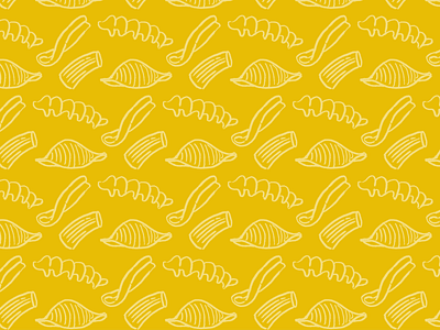 Pasta Party illustration pattern