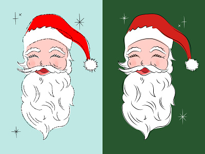 Santa Diptych