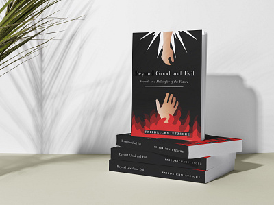 Beyond Good & Evil - Book Cover Redesign branding design illustration logo