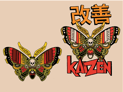 Kaizen design graphic design illustration vector