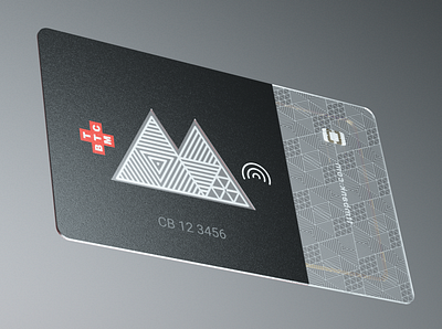 TTM bank card's 3d artist cinema4d design figma mastercard octane octanerender visa