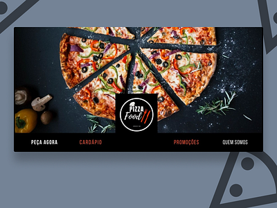 WebSite Pizzaria Home