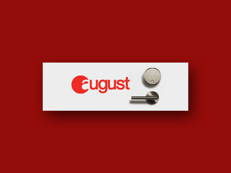 August Home App Banner app store banner apple watch home automation smart lock lock iot august august home