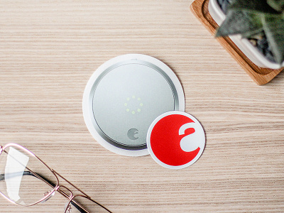 August Stickers august smartlock augusthome graphic lock logo smartlock sticker stickerdesign stickers vinyl