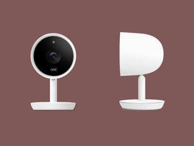 Nest Cam IQ Sketch Render iq nest nest cam nest cam iq render san francisco sketch tech