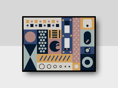Poster Design abstract art august brand graphic graphic design internet of things iot poster poster art scandinavian
