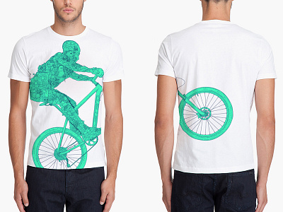 Carraro T-Shirt bike carraro illustration print t shirt