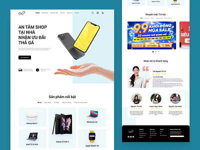 E-commerce Landing Page dailyui design ecommerce figma illustrator landingpage onlineshopping pandemic photoshop shopping ui uiux uiweb web website