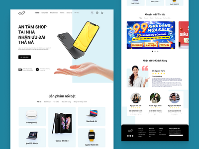 E-commerce Landing Page