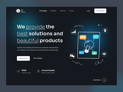 SAAS Landing Page