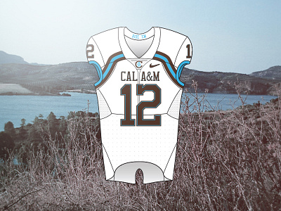 Pursuit - The Jerseys: Cal A&M football jersey ncfa nike pursuit uniform