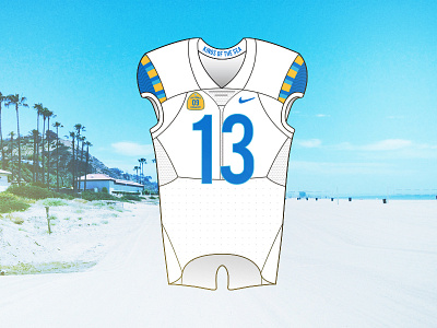 Pursuit - The Jerseys: UCLB football jersey ncfa nike pursuit uniform