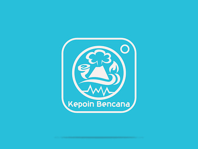 kepoin branding design disaster logo simple vector