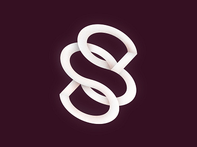 Shyr infinity letter s lettering loop s typography