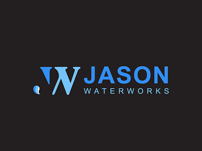 JASON WATERWORKS LOGO illustrator logo