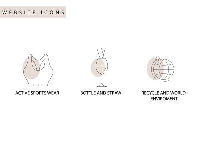 Icons animation icon icons illustration logo recycle sports sportswears vector worldrecycle