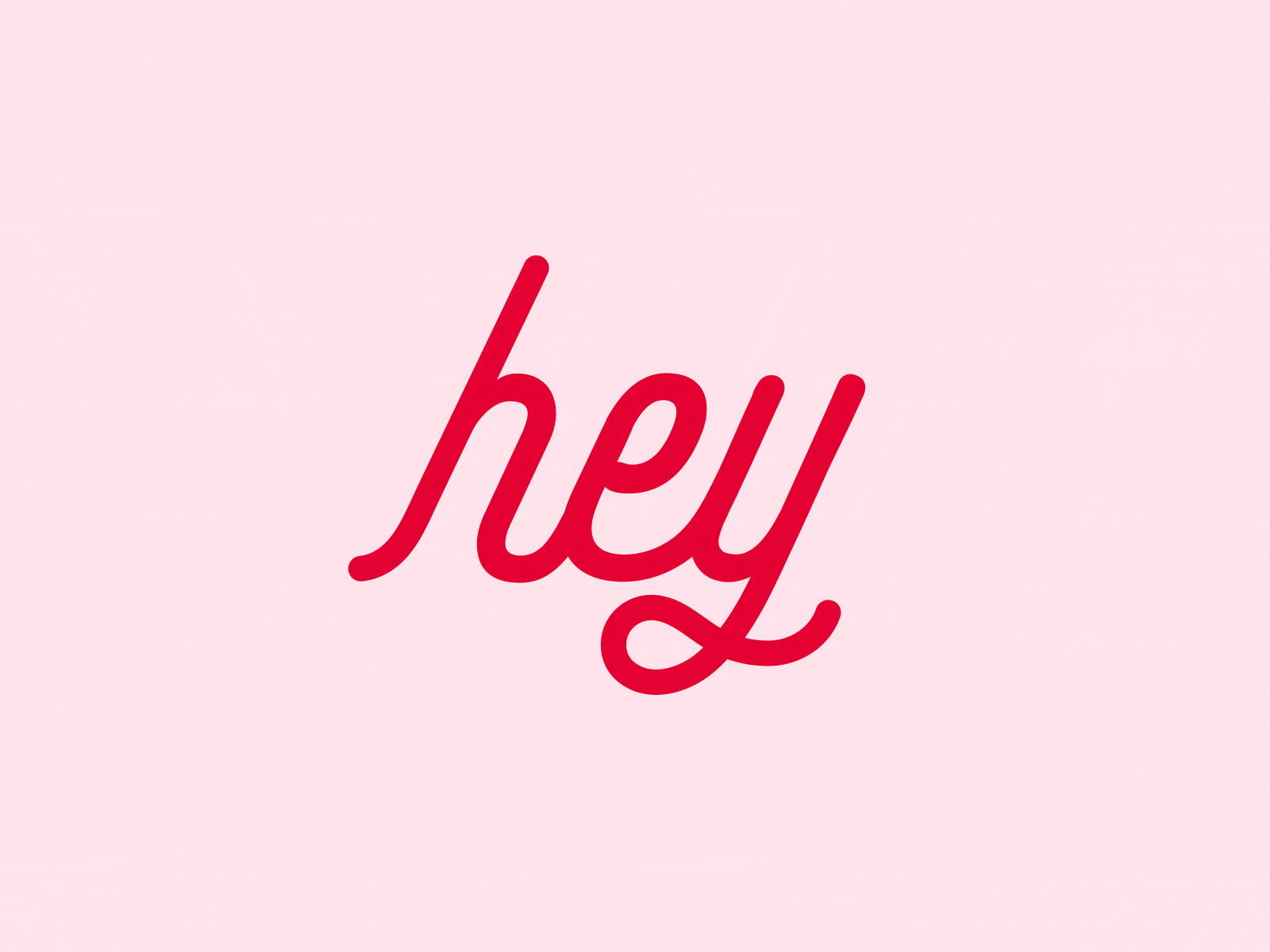 Hey There after effects animation design gif motion design motion graphics typography