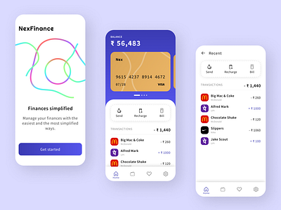 NexFinance App Concept