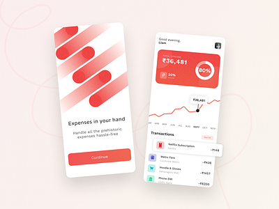 Expense Tracker App Concept