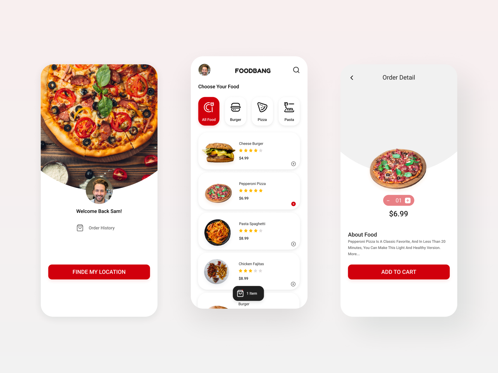 Food Reserve App by Negin on Dribbble