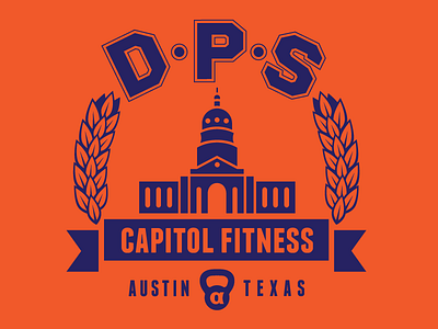 DPS Capitol Fitness t-shirt apparel athletic austin crossfit fitness law enforcement police t shirt texas tshirt