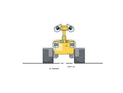 BOT The Robot amazing creative design flat graphicdesign illustration illustrator mechanics robot technology vector web website