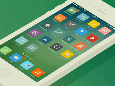 ios iconset animate ae after effects animate gif iconset ios redesign