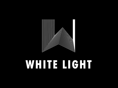 White Light Logo branding design light logo logo design logodesign logos logotype minimal vector