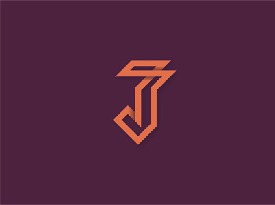 Just J-logo design logo logo design logodesign logos logotype minimal vector