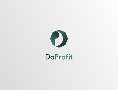 DoProfit design logo logo design logodesign logos logotype minimal negative space logo negativespace