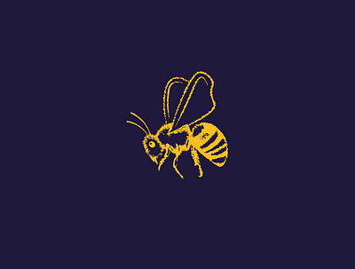 Bee bee design logo logo design logodesign logos logotype minimal vector